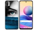 Funda Gel Tpu para Xiaomi Redmi Note 10 5G / POCO M3 PRO 5G diseño Ojo Dibujos