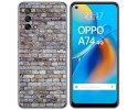 Funda Gel Tpu para Oppo A74 4G diseño Ladrillo 02 Dibujos