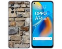 Funda Gel Tpu para Oppo A74 4G diseño Ladrillo 03 Dibujos