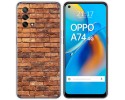 Funda Gel Tpu para Oppo A74 4G diseño Ladrillo 04 Dibujos