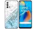Funda Gel Tpu para Oppo A74 4G diseño Mármol 02 Dibujos