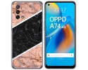 Funda Gel Tpu para Oppo A74 4G diseño Mármol 07 Dibujos