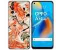 Funda Gel Tpu para Oppo A74 4G diseño Mármol 12 Dibujos