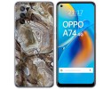 Funda Gel Tpu para Oppo A74 4G diseño Mármol 14 Dibujos