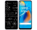 Funda Gel Tpu para Oppo A74 4G diseño Formulas Dibujos