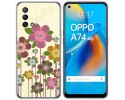 Funda Gel Tpu para Oppo A74 4G diseño Primavera En Flor Dibujos