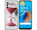 Funda Gel Tpu para Oppo A74 4G diseño Reloj Dibujos