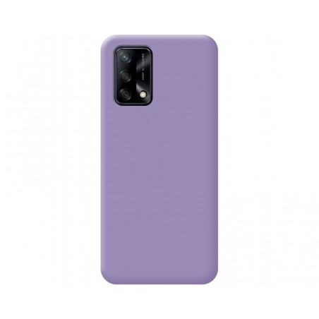 Funda Silicona Líquida Ultra Suave para Oppo A74 4G color Morada