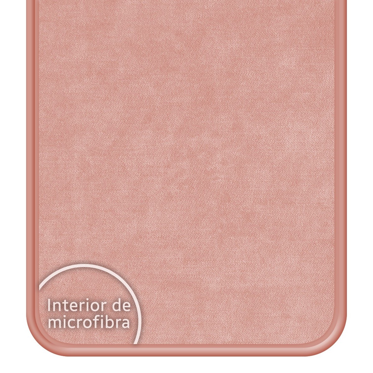 Funda Silicona Líquida Ultra Suave para Oppo A74 4G color Rosa
