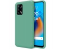 Funda Silicona Líquida Ultra Suave para Oppo A74 4G color Verde