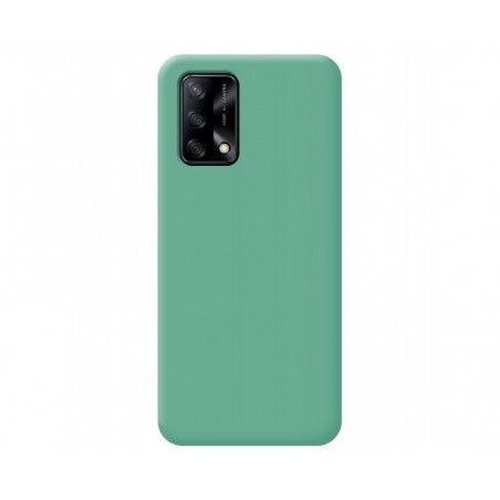 Funda Silicona Líquida Ultra Suave para Oppo A74 4G color Verde