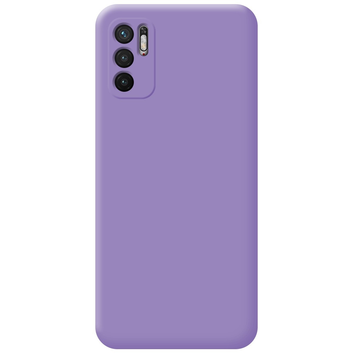 Funda Silicona Líquida Ultra Suave para Xiaomi Redmi Note 10 5G / POCO M3 PRO 5G color Morada