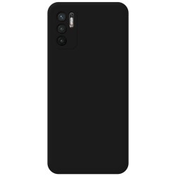Funda Silicona Líquida Ultra Suave para Xiaomi Redmi Note 10 5G / POCO M3 PRO 5G color Negra 2