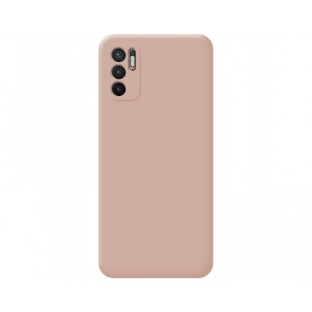 Funda Silicona Líquida Ultra Suave para Xiaomi Redmi Note 10 5G / POCO M3 PRO 5G color Rosa