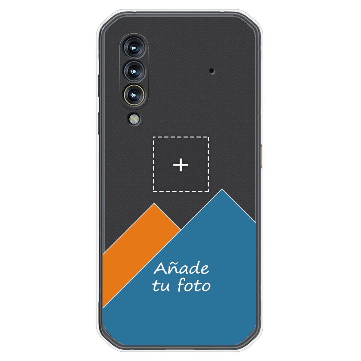 Personaliza tu Funda Gel Silicona Transparente con tu Fotografia para Blackview BL6000 Pro dibujo personalizada