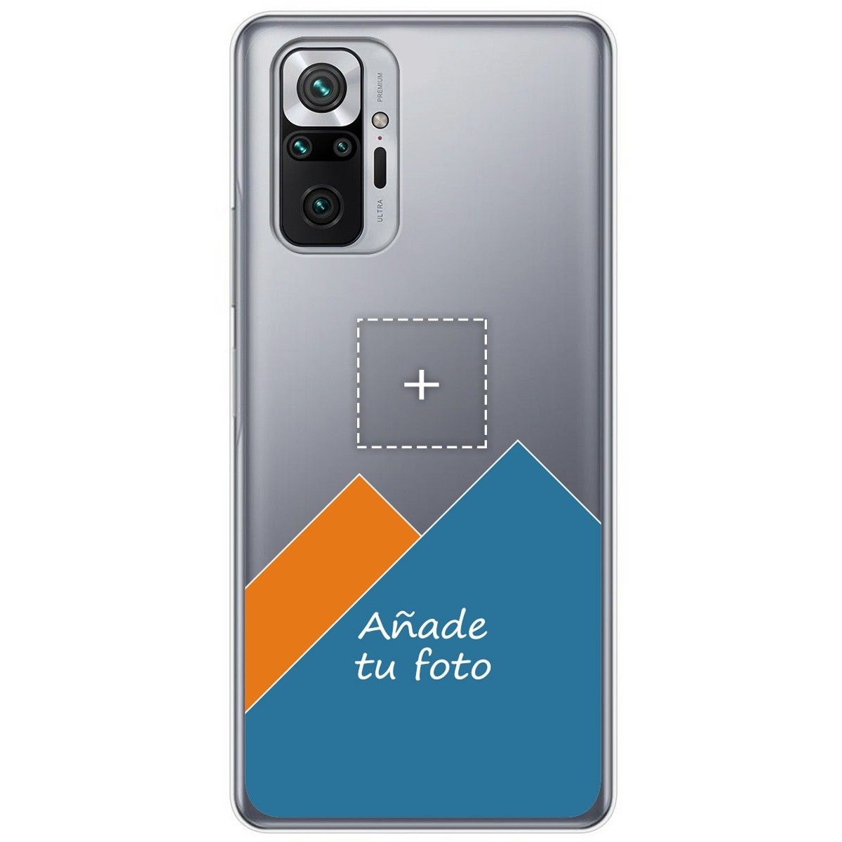 Personaliza tu Funda Doble Pc + Tpu 360 con tu Fotografia para Xiaomi Redmi Note 10 Pro dibujo personalizada