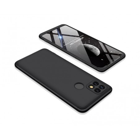 Funda Carcasa GKK 360 para Oppo A15 color Negra