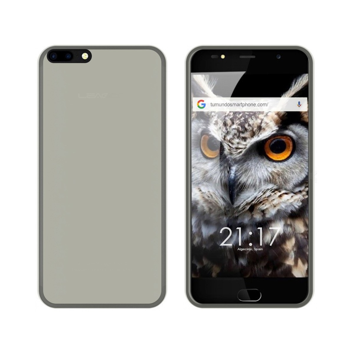 Funda Gel Tpu para Leagoo M7 Color Transparente