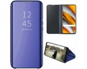 Funda Flip Cover Clear View para Xiaomi POCO F3 5G / Mi 11i 5G color Azul