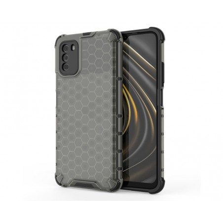 Funda Tipo Honeycomb Armor (Pc+Tpu) Transparente para Xiaomi POCO M3