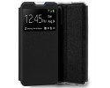 Funda Libro Soporte con Ventana para Xiaomi Redmi Note 10 5G / POCO M3 PRO 5G color Negra