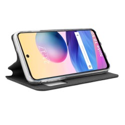 Funda Libro Soporte con Ventana para Xiaomi Redmi Note 10 5G / POCO M3 PRO 5G color Negra 2