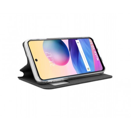 Funda Libro Soporte con Ventana para Xiaomi Redmi Note 10 5G / POCO M3 PRO 5G color Negra