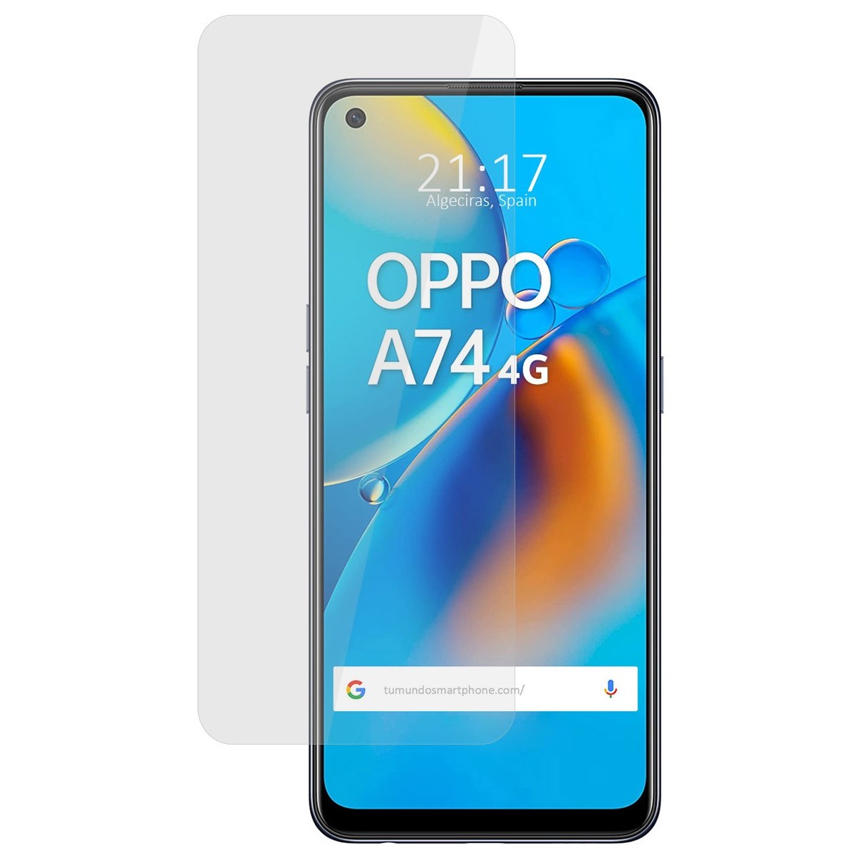 Protector Cristal Templado para Oppo A74 4G Vidrio