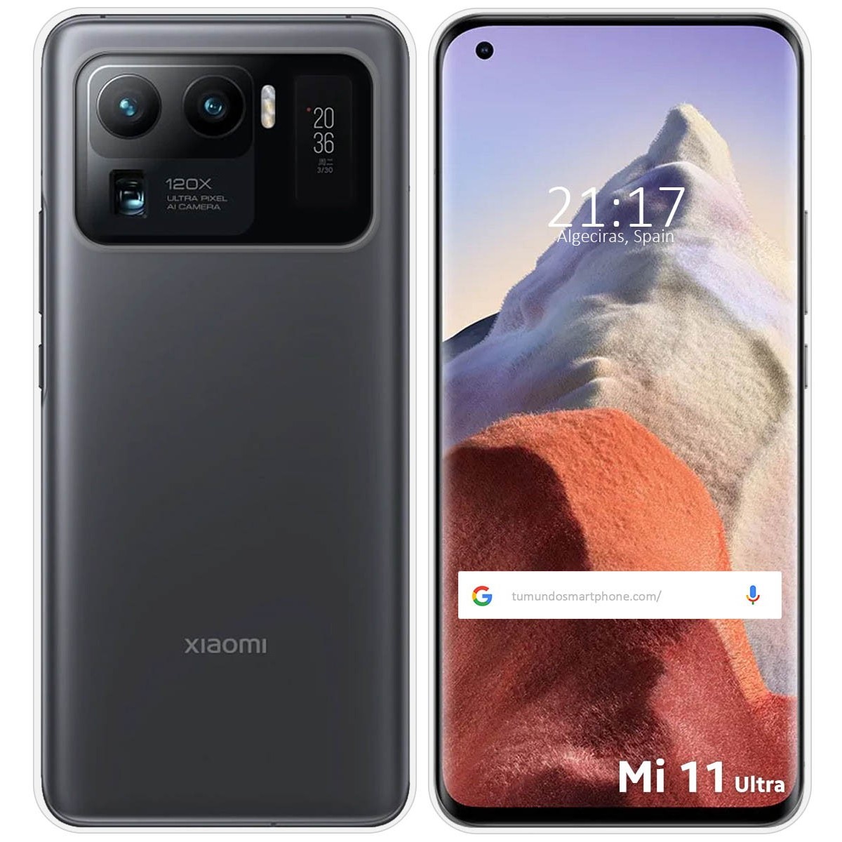 Funda Silicona Gel TPU Transparente para Xiaomi Mi 11 Ultra 5G