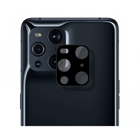 Protector Cristal Templado Cámara Trasera para Oppo Find X3 Pro Vidrio