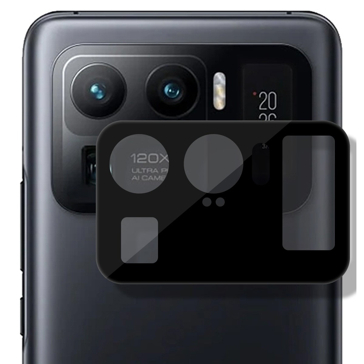Protector Cristal Templado Cámara Trasera para Xiaomi Mi 11 Ultra 5G Vidrio