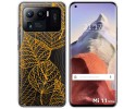 Funda Gel Transparente para Xiaomi Mi 11 Ultra 5G diseño Hojas Dibujos