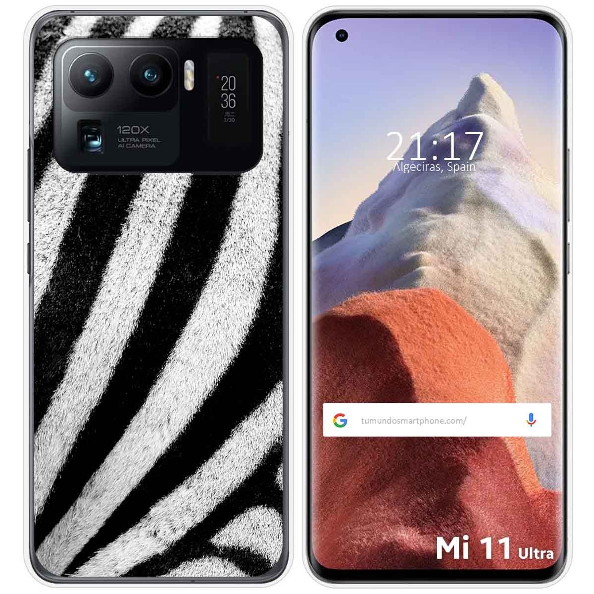 Funda Gel Tpu para Xiaomi Mi 11 Ultra 5G diseño Animal 02 Dibujos