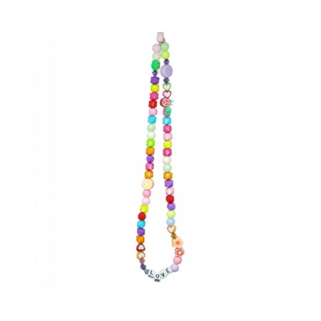 Pulsera de Cuentas Modelo 04 para Teléfono Móvil con Abalorios Multicolor