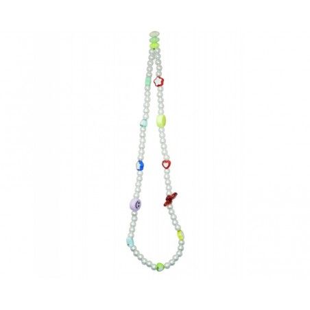 Pulsera de Cuentas Modelo 05 para Teléfono Móvil con Abalorios Multicolor