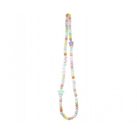 Pulsera de Cuentas Modelo 06 para Teléfono Móvil con Abalorios Multicolor