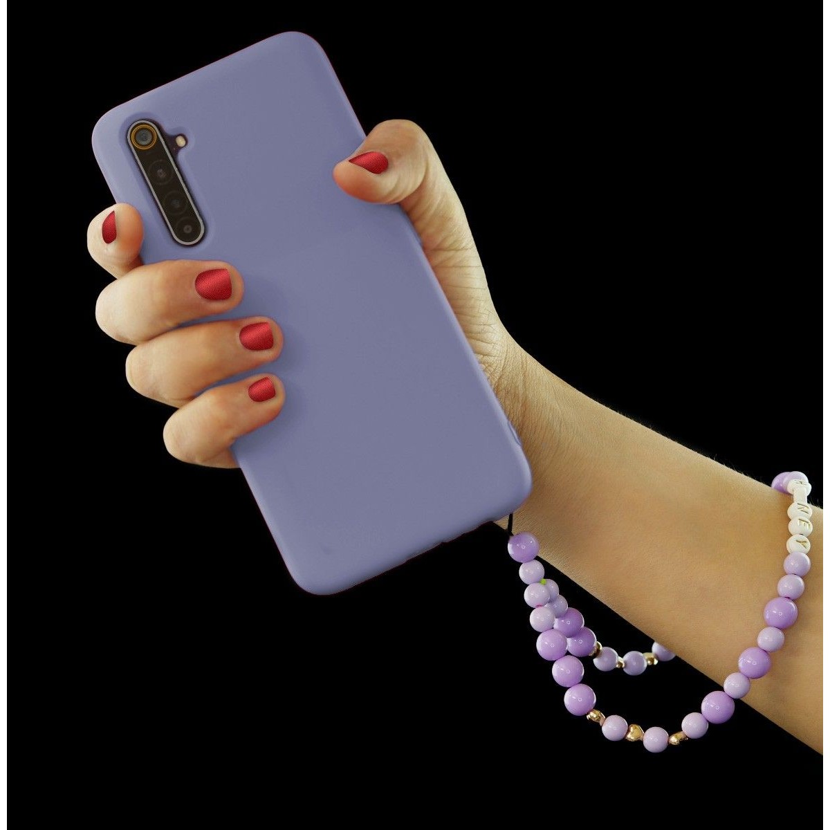 Pulsera de Cuentas Modelo 07 para Teléfono Móvil con Abalorios Multicolor