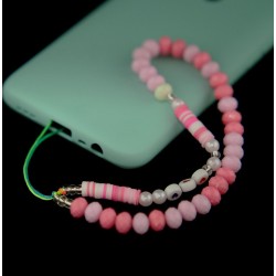 Pulsera de Cuentas Modelo 08 para Teléfono Móvil con Abalorios Multicolor 2