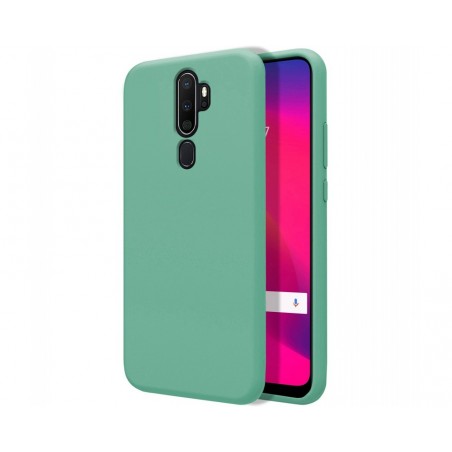Funda Silicona Líquida Ultra Suave para Oppo A5 2020 / A9 2020 color Verde