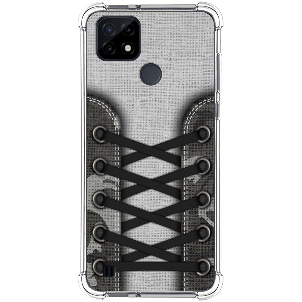 Funda Silicona Antigolpes para Realme C21 diseño Zapatillas 16 Dibujos