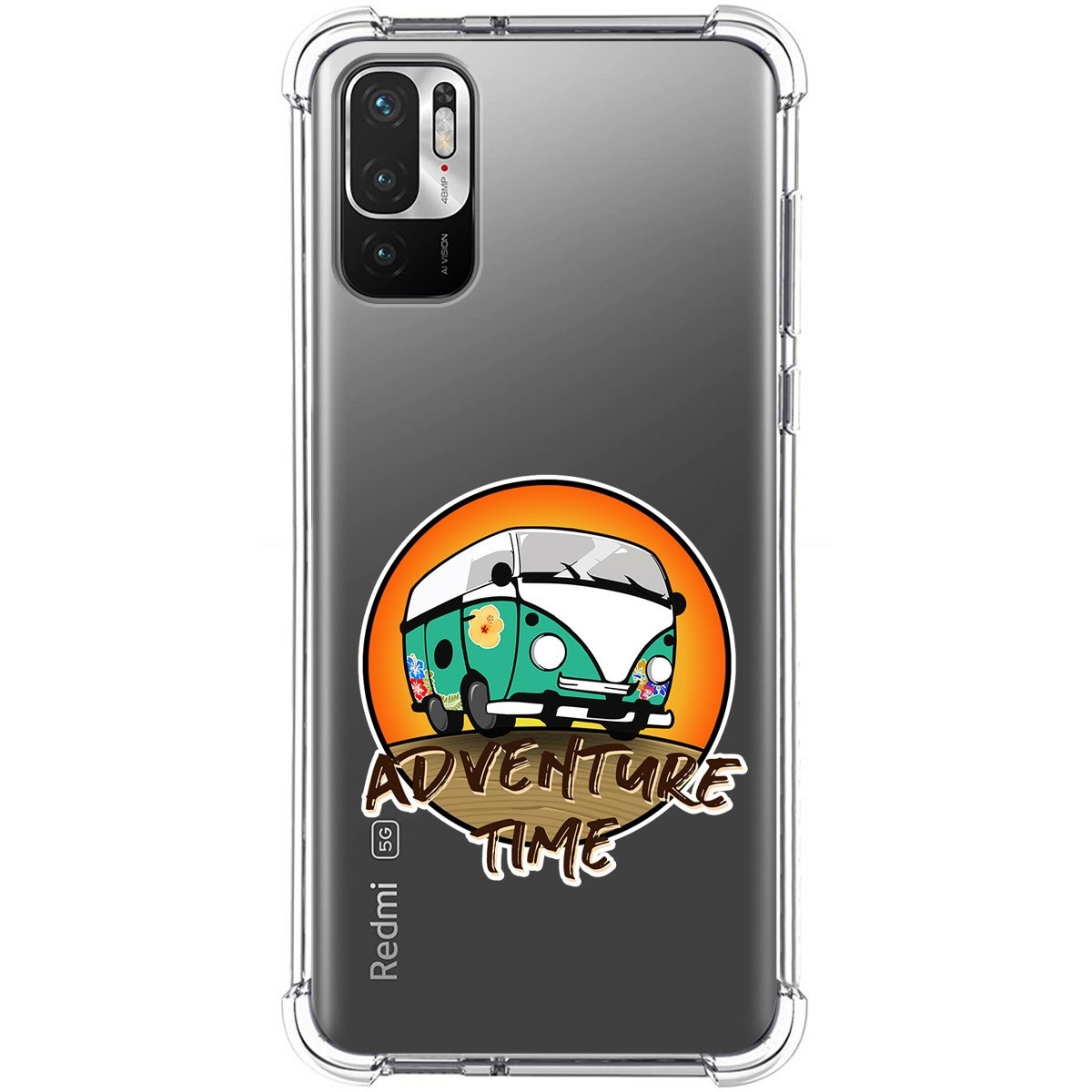 Funda Silicona Antigolpes para Xiaomi Redmi Note 10 5G / POCO M3 Pro 5G diseño Adventure Time Dibujos