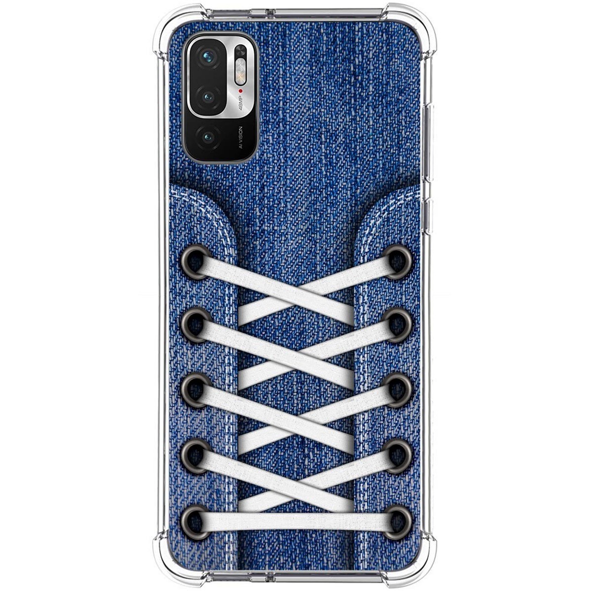 Funda Silicona Antigolpes para Xiaomi Redmi Note 10 5G / POCO M3 Pro 5G diseño Zapatillas 01 Dibujos