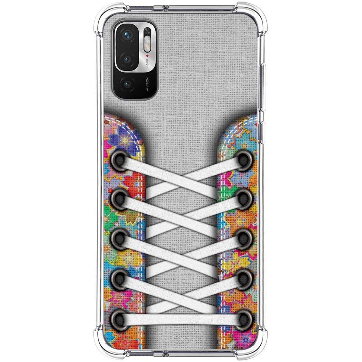 Funda Silicona Antigolpes para Xiaomi Redmi Note 10 5G / POCO M3 Pro 5G diseño Zapatillas 04 Dibujos