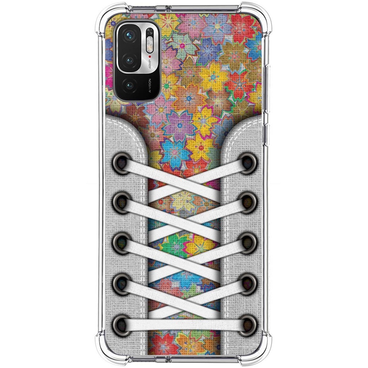 Funda Silicona Antigolpes para Xiaomi Redmi Note 10 5G / POCO M3 Pro 5G diseño Zapatillas 05 Dibujos