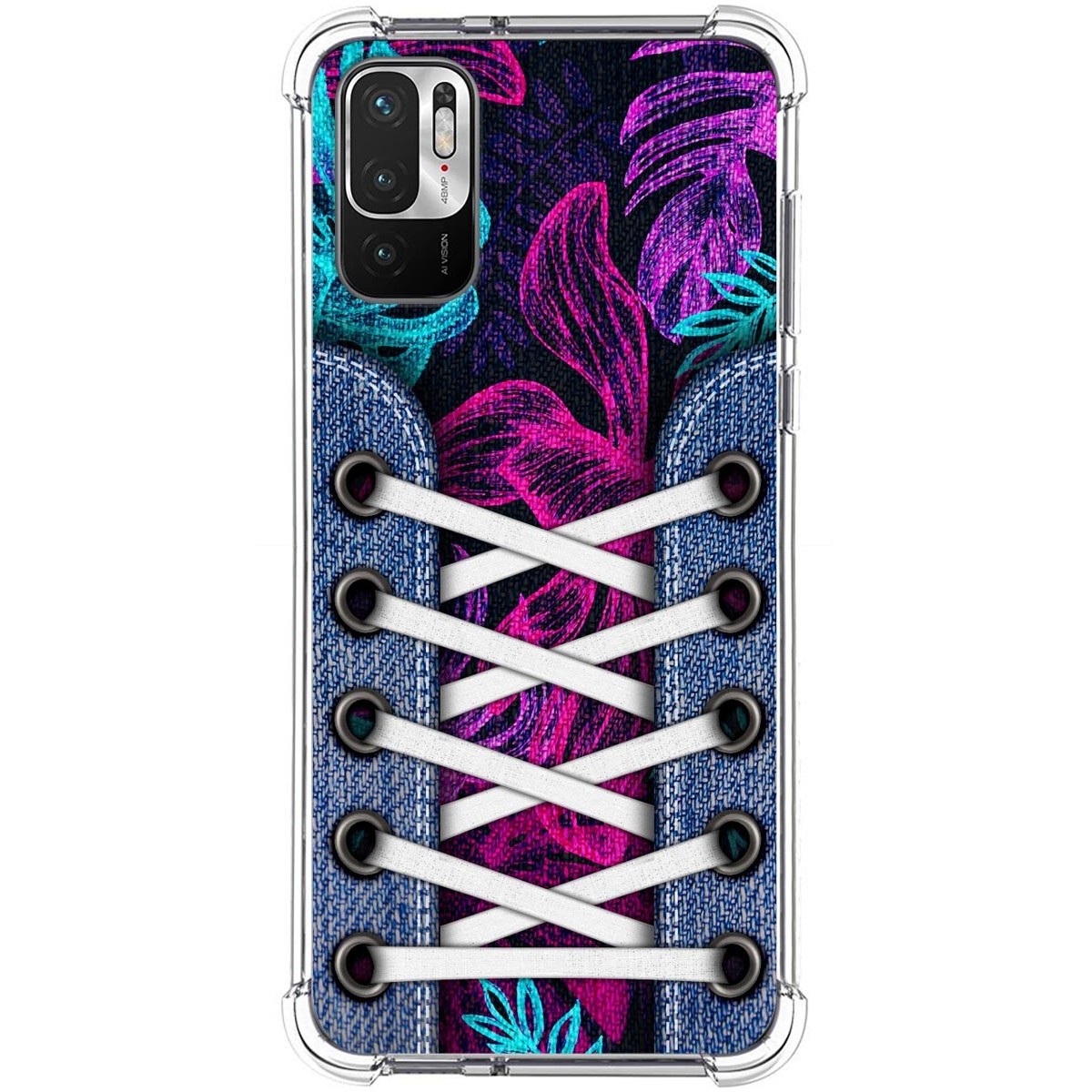 Funda Silicona Antigolpes para Xiaomi Redmi Note 10 5G / POCO M3 Pro 5G diseño Zapatillas 07 Dibujos