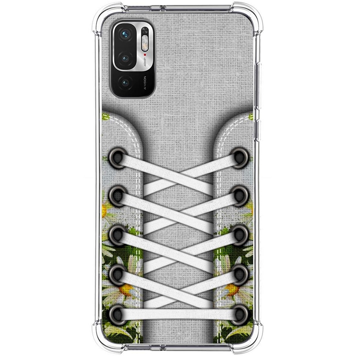 Funda Silicona Antigolpes para Xiaomi Redmi Note 10 5G / POCO M3 Pro 5G diseño Zapatillas 08 Dibujos