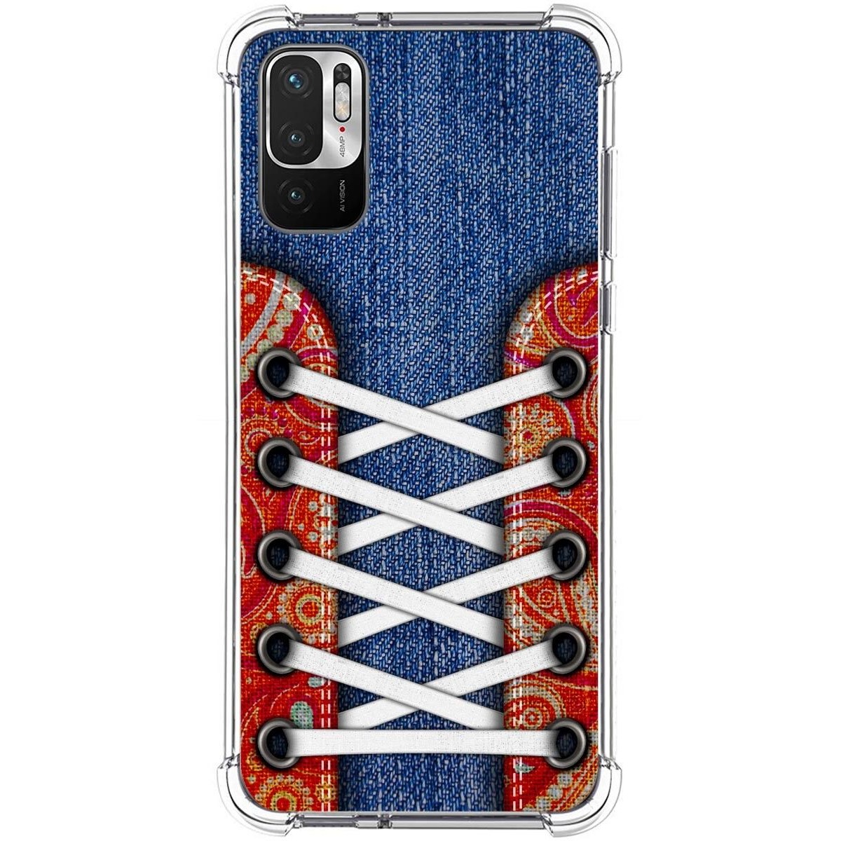 Funda Silicona Antigolpes para Xiaomi Redmi Note 10 5G / POCO M3 Pro 5G diseño Zapatillas 11 Dibujos