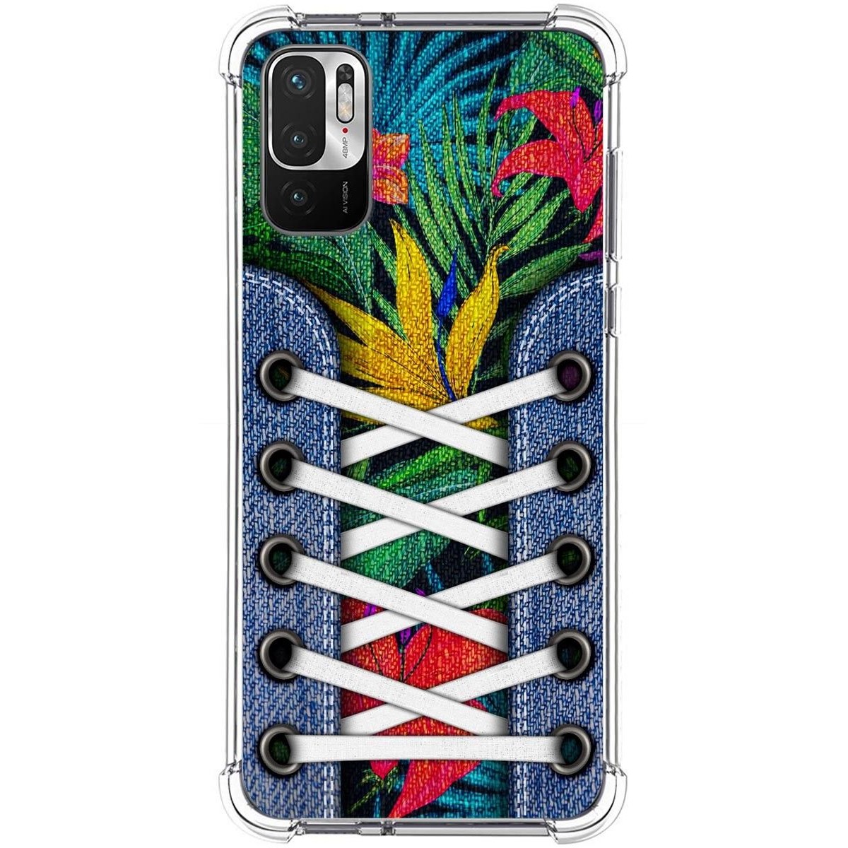 Funda Silicona Antigolpes para Xiaomi Redmi Note 10 5G / POCO M3 Pro 5G diseño Zapatillas 12 Dibujos