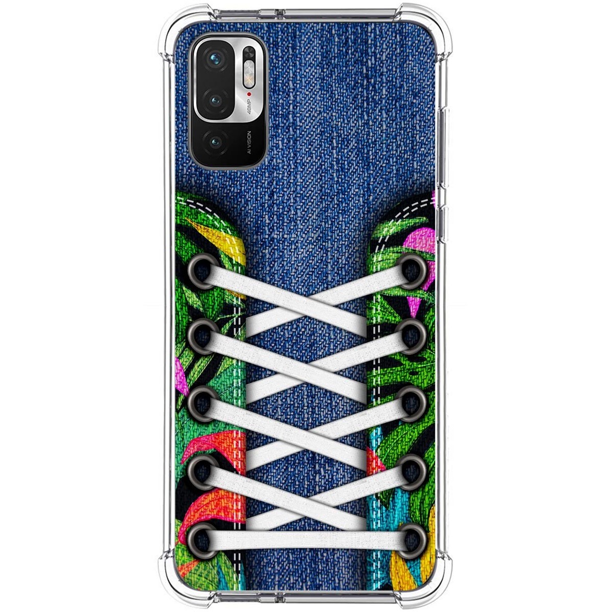 Funda Silicona Antigolpes para Xiaomi Redmi Note 10 5G / POCO M3 Pro 5G diseño Zapatillas 13 Dibujos