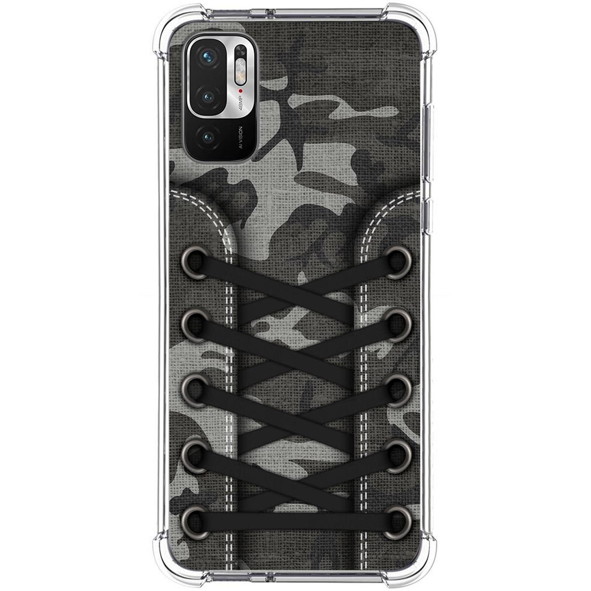 Funda Silicona Antigolpes para Xiaomi Redmi Note 10 5G / POCO M3 Pro 5G diseño Zapatillas 15 Dibujos